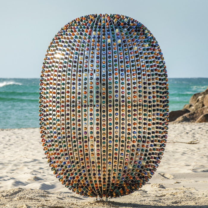 Arts, Crafts and Ready-Made Design Superegg Sculpture Installation by Jaco Roeloffs
